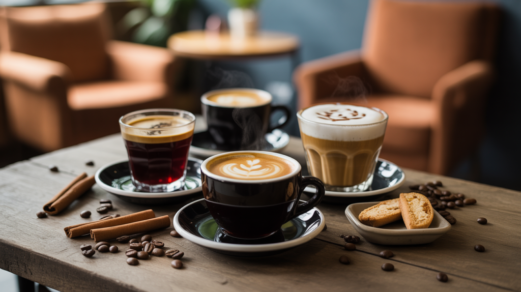 Cup of hot coffee on a wooden table – is coffee good for you and your health