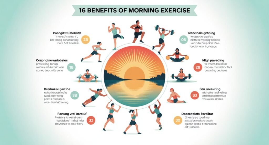 Morning stretching boosts energy and flexibility