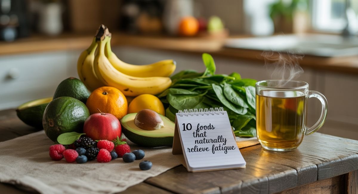 Fresh bananas sliced on a wooden table – natural fatigue reliever