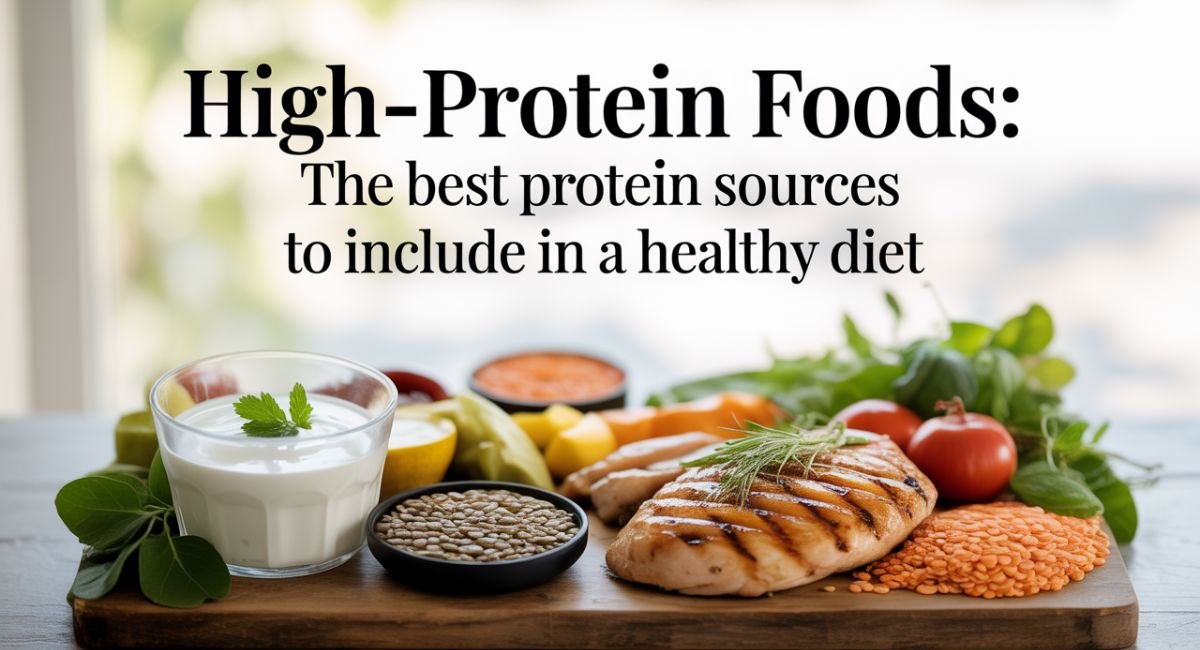 High-Protein Foods: The Best Protein Sources to Include in a Healthy Diet