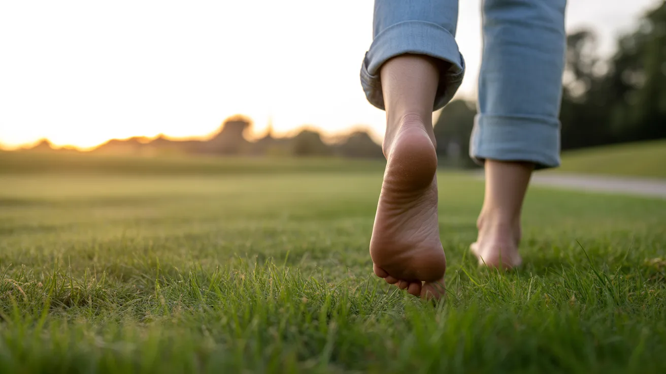 “Walking barefoot benefits for foot strength, balance, and natural health improvement”